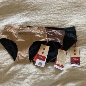 New Thinx Period Underwear (set of three)